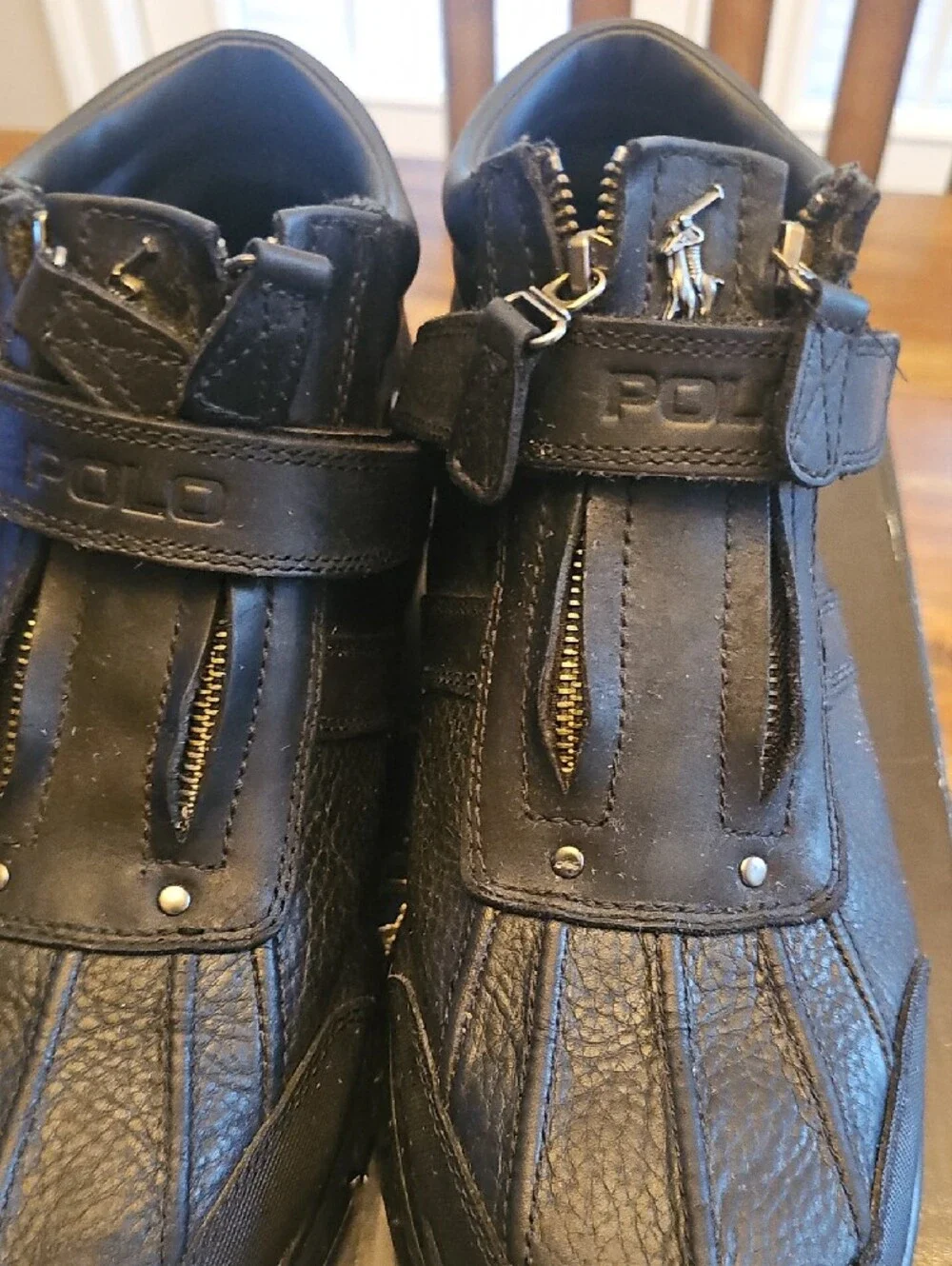 Polo by Ralph Lauren Black Men’s CONQUEST III Boots